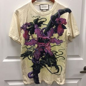 Guccl Printed Cotton T-Shirt